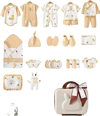 Ensemble de cadeaux pour nouveau-né, layette pour nouveau-né, cadeaux pour bébé fille