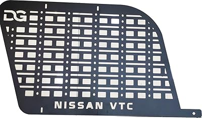 Pour nissan patrol y61 vtc panneau de rangement en maille métallique, support