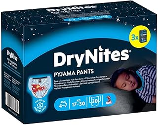 Pantalon de pyjama huggies 4-7 ans drynites spiderman 30 par paquet