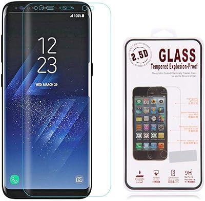Protecteur d'écran en verre trempé pour samsung galaxy s8 plus