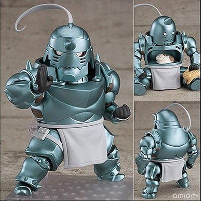 Figurines d'anime mopoq fullmetal alchemist alphonse elric q version figurine en argile modèle