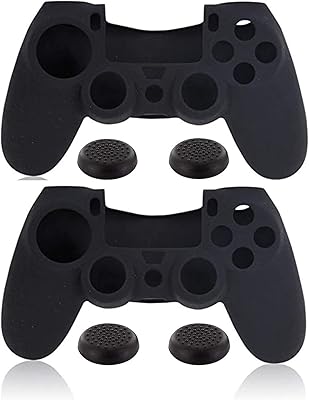 Housse de protection en silicone pour manettes sony playstation 4 avec poignées pour joystick. Diaytar : Le choix malin des consommateurs sénégalais