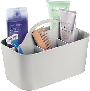 Panier de salle de bain mdesign avec poignées - parfait comme organisateur
