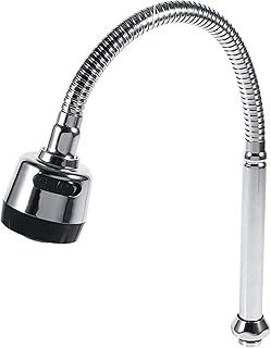 Raccords de robinet d'évier de cuisine en acier inoxydable 304, rotation à 360