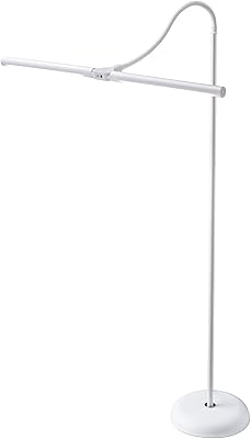 Daylight company dn1530, compact, 10w, lampe_floor_dollampe blanche, 132×53×21 cm