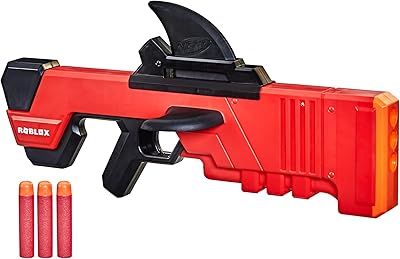 Nerf roblox mm2 : lanceur de fléchettes shark seeker, démarrage en aileron
