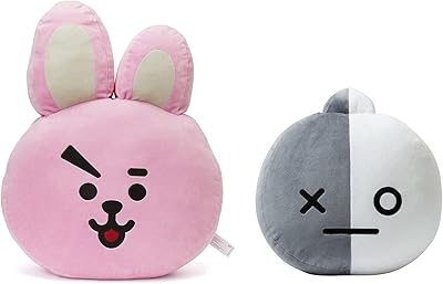 Oreiller en peluche fosked cookie and fun, bts bt21 tata et oreiller décoratif