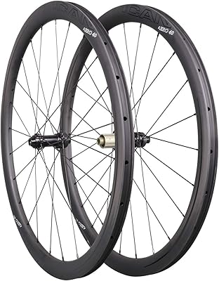 Roues en carbone ican aero 40 roue de vélo de route à disque