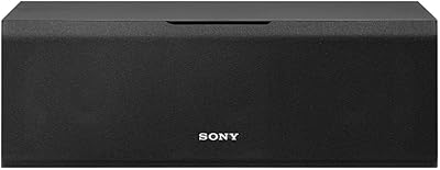Sony sscs8 enceinte centrale 2 voies avec 3 pilotes - noir, système
