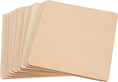 Planches en bois vierges inachevées vanzac 10 pièces