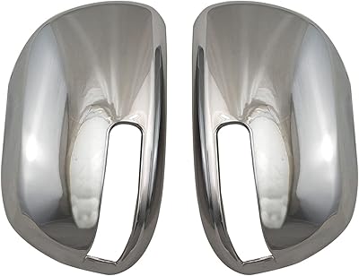 Couvercle décoratif de rétroviseur latéral de voiture pour toyota fortuner sw4 2012-2015