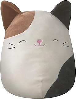 Poupée chat kama calico originale squishmallows de 14 pouces grande