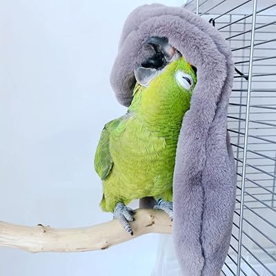 Couverture d'angle en polaire arabe pour oiseaux, lit chaud pour perroquets, nid câlin