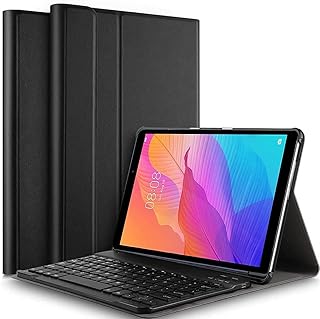 Étui pour clavier mazz pour matepad t10s housse fine en cuir pu