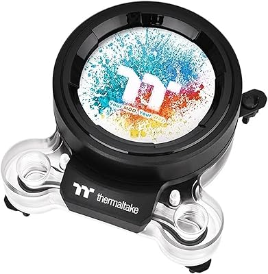 Cpu thermaltake pacific mx2 ultra water, lcs 2,1 pouces, capteur de température d'eau