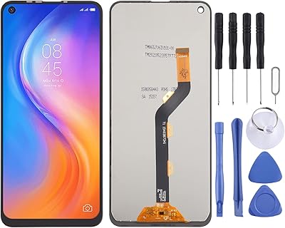 Ensemble complet de numériseur d'écran lcd de remplacement de téléphone portable pour tecno