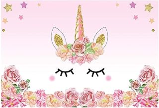 Pefsinol une toile de fond de photographie de licorne de 5x3 pieds