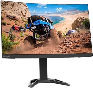 Moniteur de jeu incurvé lenovo g27c-30 va 27 pouces fhd, 165 hz, 1