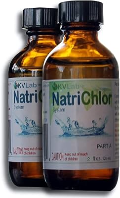 Liquide de traitement de l'eau au dioxyde de chlore, kit classique en deux
