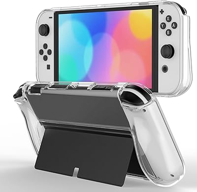 Étui de protection jetech pour nintendo switch (modèle oled) 7 pouces version 2021