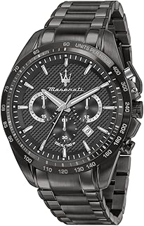 Montre maserati pour homme par traguardo édition limitée, chronographe, montre à quartz