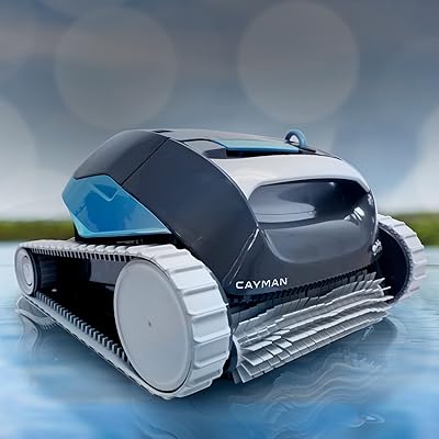 Robot nettoyeur de piscine automatique dolphin cayman avec démarrage à un bouton
