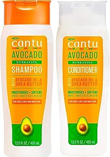 Shampooing hydratant avec revitalisant cantu à l'avocat et au beurre de karité