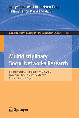 Recherche multidisciplinaire sur les réseaux sociaux : 6e conférence internationale misnc