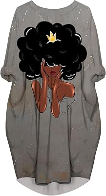 Robe t-shirt longue et ample décontractée pour femme avec manches courtes et longues