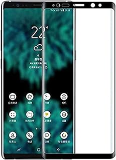 Protecteur d'écran entièrement en verre trempé pour samsung galaxy note 9 (noir)