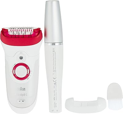 Appareil d'épilation à sec et humide braun silk-épil 9 9-538 avec 3