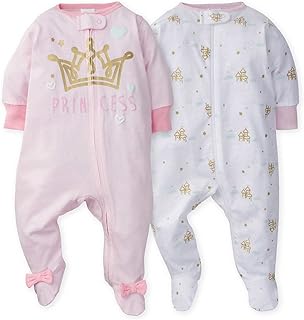 Vêtements de nuit slip-n-play gerber pour petites filles, paquet de 2