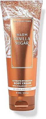 Crème hydratante ultime au sucre vanillé chaud bath & body works (226 g)