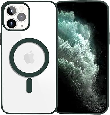 Ooshuang coque de protection transparente pour iphone 11 pro max ultra fine anti-choc