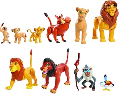 Jb roi lion lnn08000 ensemble de jeu de figurines le roi lion, nylon/a