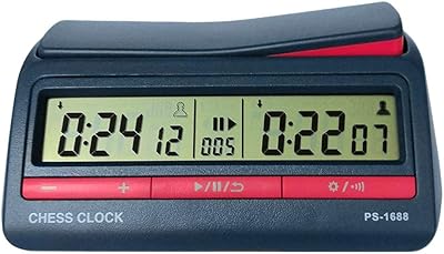 Horloge d'échecs chinoise kokan, chronomètre d'échecs/go/jeux d'échecs, horloge numérique de jeu de société