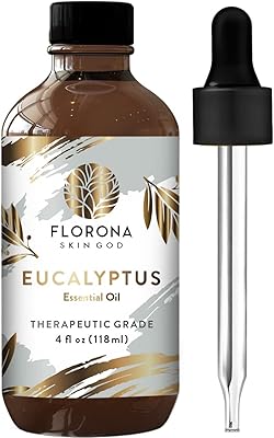 Huile essentielle d'eucalyptus 100 % pure et naturelle florona - 4 fl oz