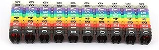 150 marqueurs de câble colorés de type c et étiquette numérotée pour fil de 2 à 7 mm (100 pièces kcm-6 mm). Achetez en toute sérénité sur Diaytar