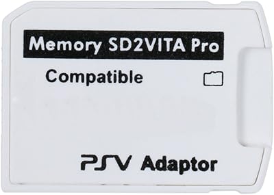 Adaptateur de carte mémoire de jeu sd dongle 2 vita psv vers micro