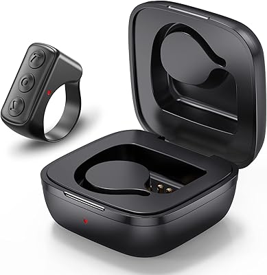 Télécommande bluetooth tiktok, tourne-page rechargeable à défilement sans fil tiktok avec anneau