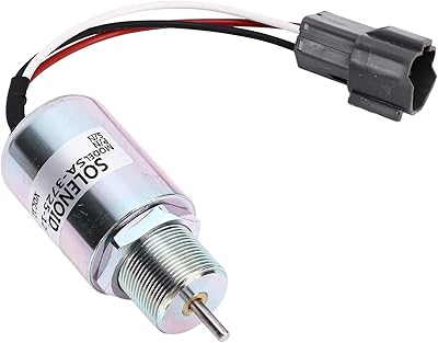 Solénoïde d'arrêt de carburant 12 v remplacement du solénoïde sa‐3725‐12 pour s3l