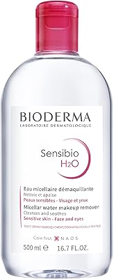 Bioderma sensibio h2o eau micellaire démaquillante peaux sensibles, 500 ml