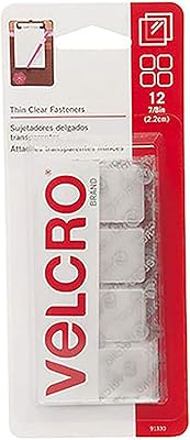 Adhésif velcro au dos
