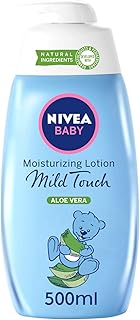 Nivea mild touch lotion hydratante pour enfants, à l'extrait d'aloe vera, 500 ml