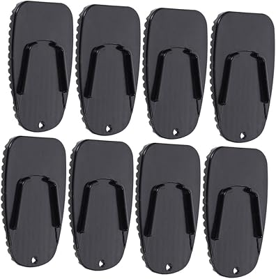 Musisaly 8 pièces tapis de moto béquille de vélo support en plastique motocross