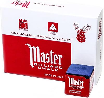 Boîte/piscine q-chalk master billiards, 12 cubes. Diaytar : Où chaque achat est une victoire pour votre budget