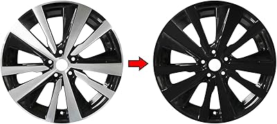 Housse de protection en vinyle chromé slickmod pour nissan altima 2019-2022, 19 pouces