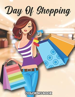 Livre de coloriage jour de shopping : libérez votre créativité avec cette merveilleuse