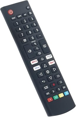 Télécommande de remplacement allimity akb 76037605 pour lg oled qned 4k