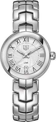 Montre pour femme tag heuer wat1416.ba0954 maillon argenté avec motif romain